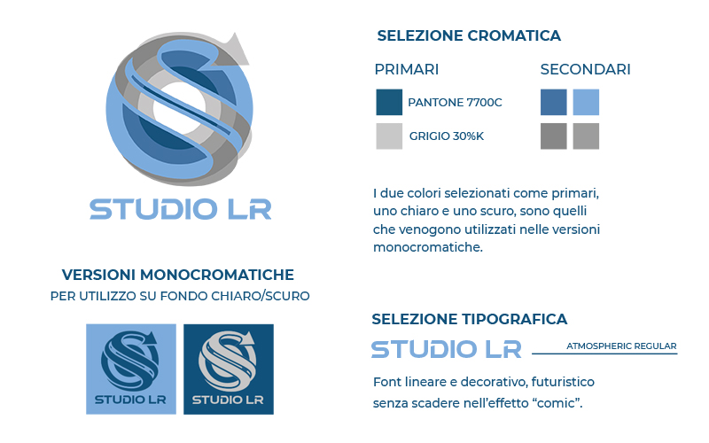 Logo Studio LR di Fiorano al Serio, by FemaWeb Bergamo